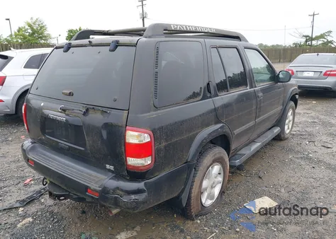 2002 Nissan Pathfinder Se z USA, uszkodzony, nr VIN JN8DR09Y02W714795